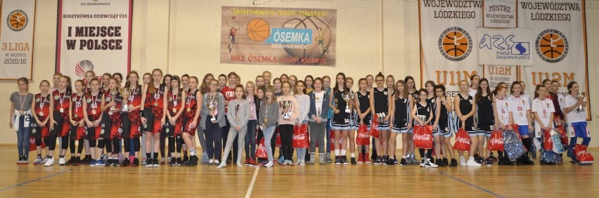 Koszykarki z MKS Ósemki Skierniewice wygrały Ogólnopolski Turniej Basket Kids Cup 2018