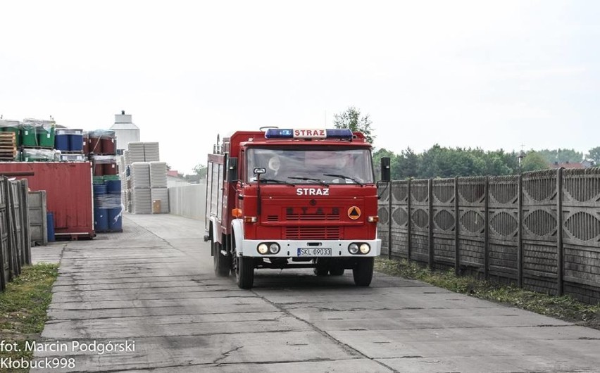 Ćwiczenia gaśnicze strażaków z OSP w gminie Lipie ZDJĘCIA