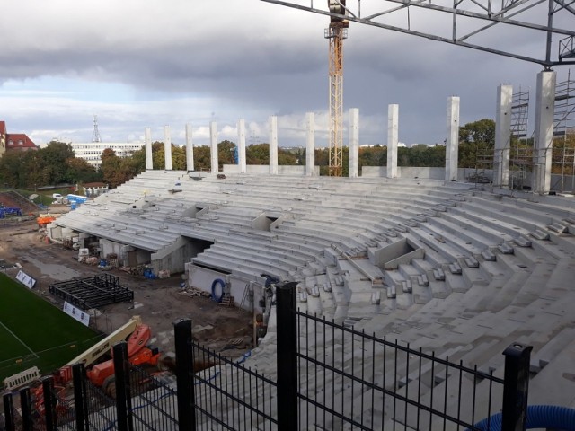 Stadion Pogoni Szczecin - stan 18 października 2020 r.