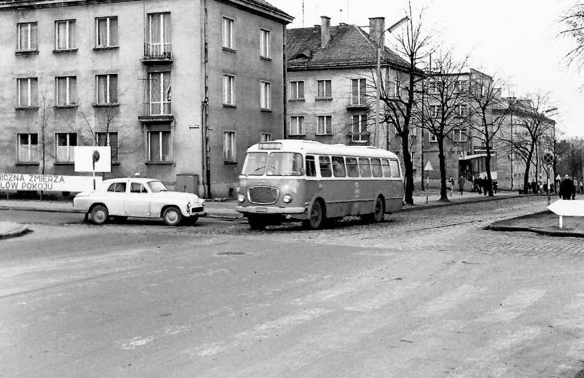 Skrzyżowanie ulic. Szczecińskiej, Sobieskiego i Krzywoustego...