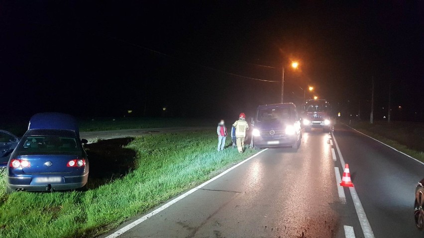 Podhale. Nocny wypadek w Rokicinach Podhalańskich