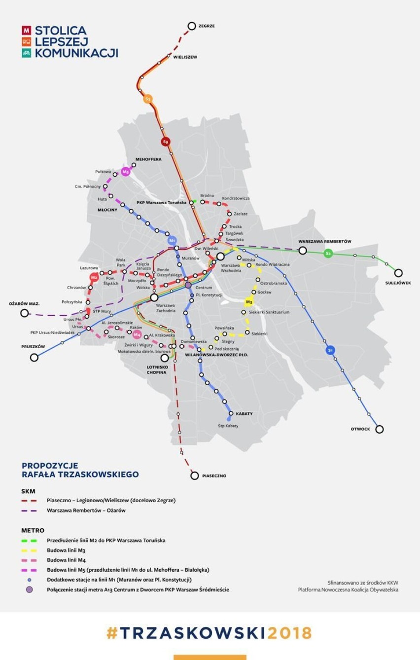 Metro pod blokiem chciałby mieć każdy, ale nie tak powinno się je planować. Jak powinna wygląda sieć warszawskiego metra?
