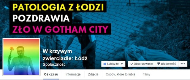 Łódzka rzeczywistość dostarcza w nadmiarze wszelkich absurdów i zabawnych sytuacji. Konsekwentnie dokumentują je twórcy strony "W krzywym zwierciadle: Łódź". 

"W krzywym..." najczęściej publikuje zdjęcia i memy. Dowiecie się stąd m.in. gdzie w Łodzi powstaje stajnia dla jednorożców albo jak się u nas mówi (podobno) na dużą kałużę.