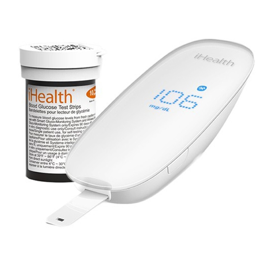 Glukometr bezprzewodowy iHealth Wirelessi OS Zestaw
