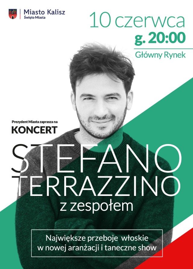 Koncert w Kaliszu. Włoskie rytmy ze Stefano Terrazzino