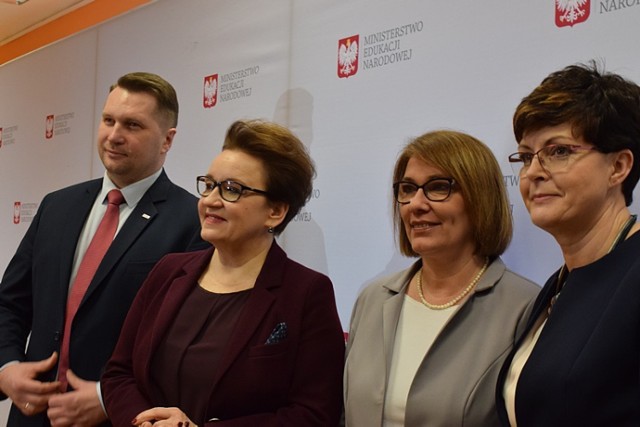 Minister Edukacji Narodowej Anna Zalewska z wizytą w Chełmie