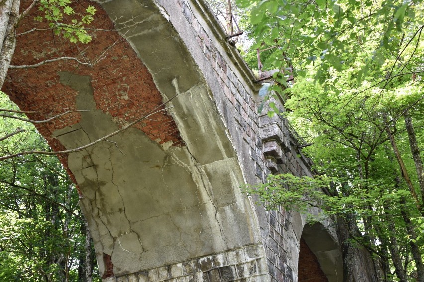 Mosty Kozińskie zostały wysadzone podczas II wojny...