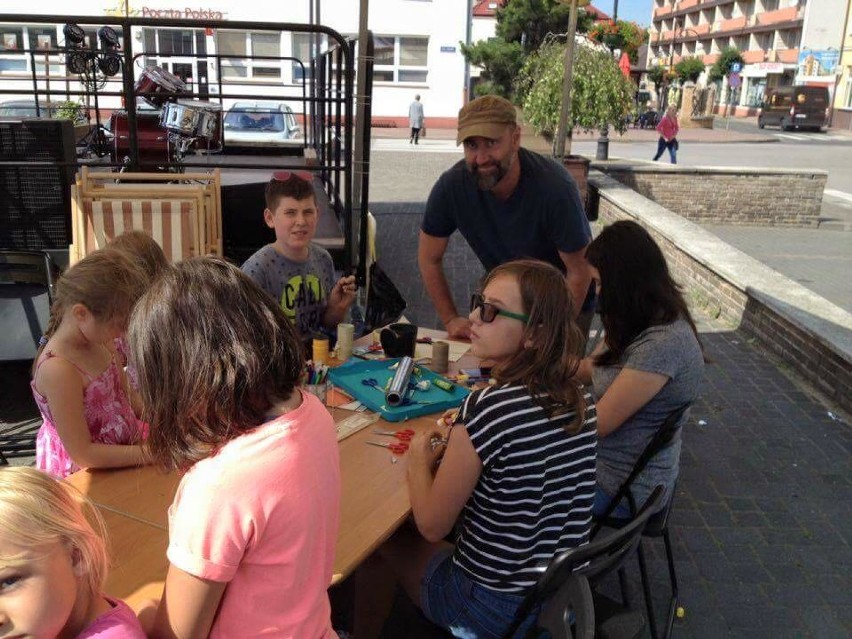 Grecki taniec i Gwiazdy po Osiemnastej na wieluńskiej City Plaży [ZDJĘCIA]