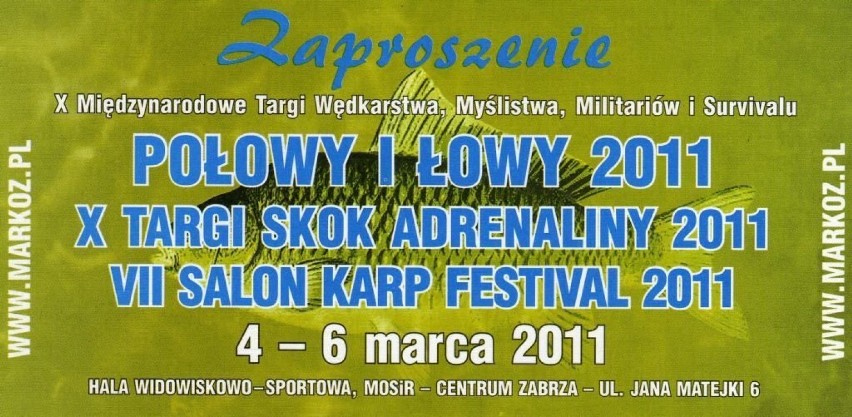 Targi "Połowy i Łowy" – Zabrze 2011