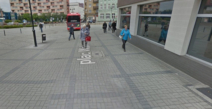Zabrzanie w oku kamery Google Street View