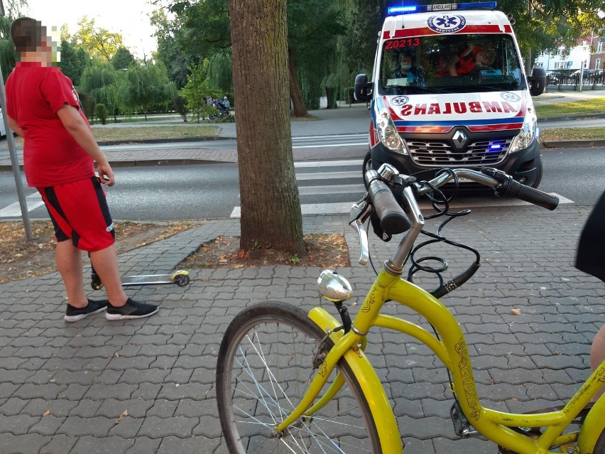 Na miejsce przyjechała karetka pogotowia