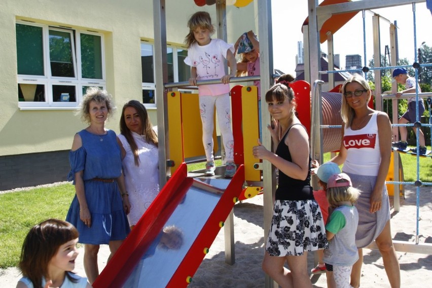 Otwarcie placu zabaw przy Przedszkolu Miejskim nr 7 w Lesznie