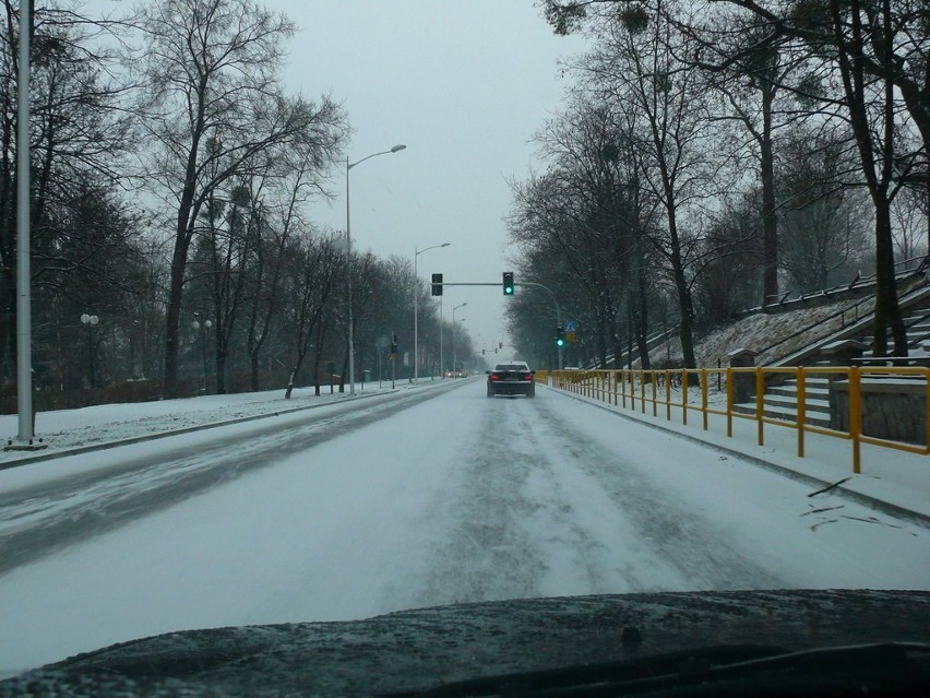 Śnieg w Chełmie. Na ulicach już spokój
