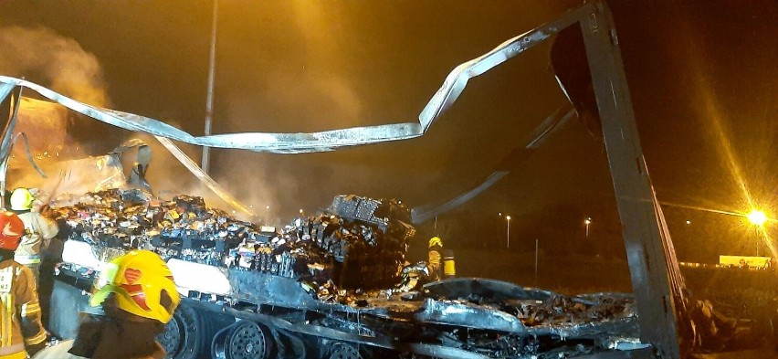Tragedia na autostradzie A1 w powiecie świeckim. Nie żyje jedna osoba