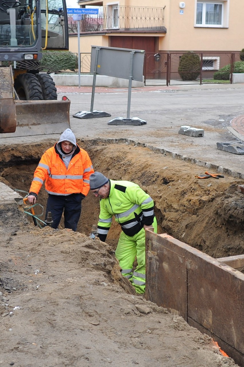 Ruszył remont ulicy Wybickiego na leszczyńskim Zatorzu