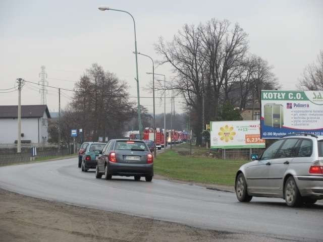 Żarki: Manewry strażaków w Leśniowie. Gasili pożar lasu [ZDJĘCIA]