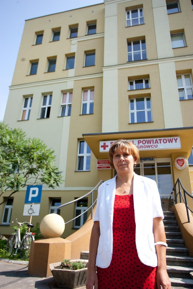Pod wodzą Emilii Jagat strata wągrowieckiego szpitala jest mniejsza niż w roku ubiegłym