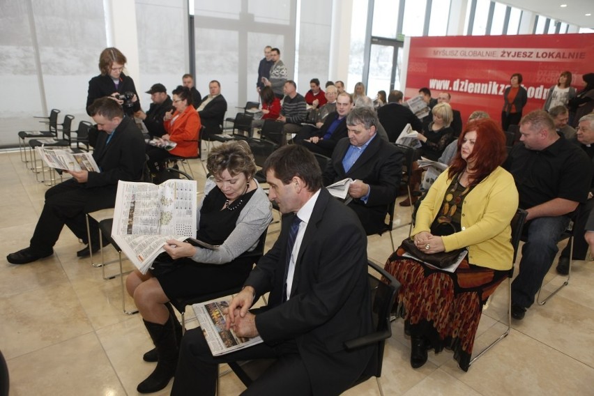 Sosnowiec: Laureaci plebiscytu na Człowieka Roku 2012 zjawili się w siedzibie Dziennika Zachodniego