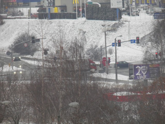 Wczoraj popołudniu (20 stycznia) po wypadku na DK94 w Sosnowcu ...
