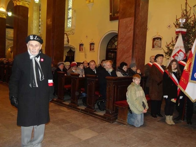 Obchody rocznicy Powstania Wielkopolskiego w kościele Ściecia św. Jana Chrzciciela w Pleszewie