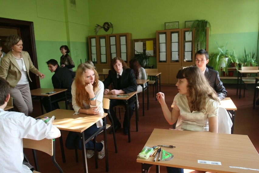 Egzamin gimnazjalny w Chorzowie