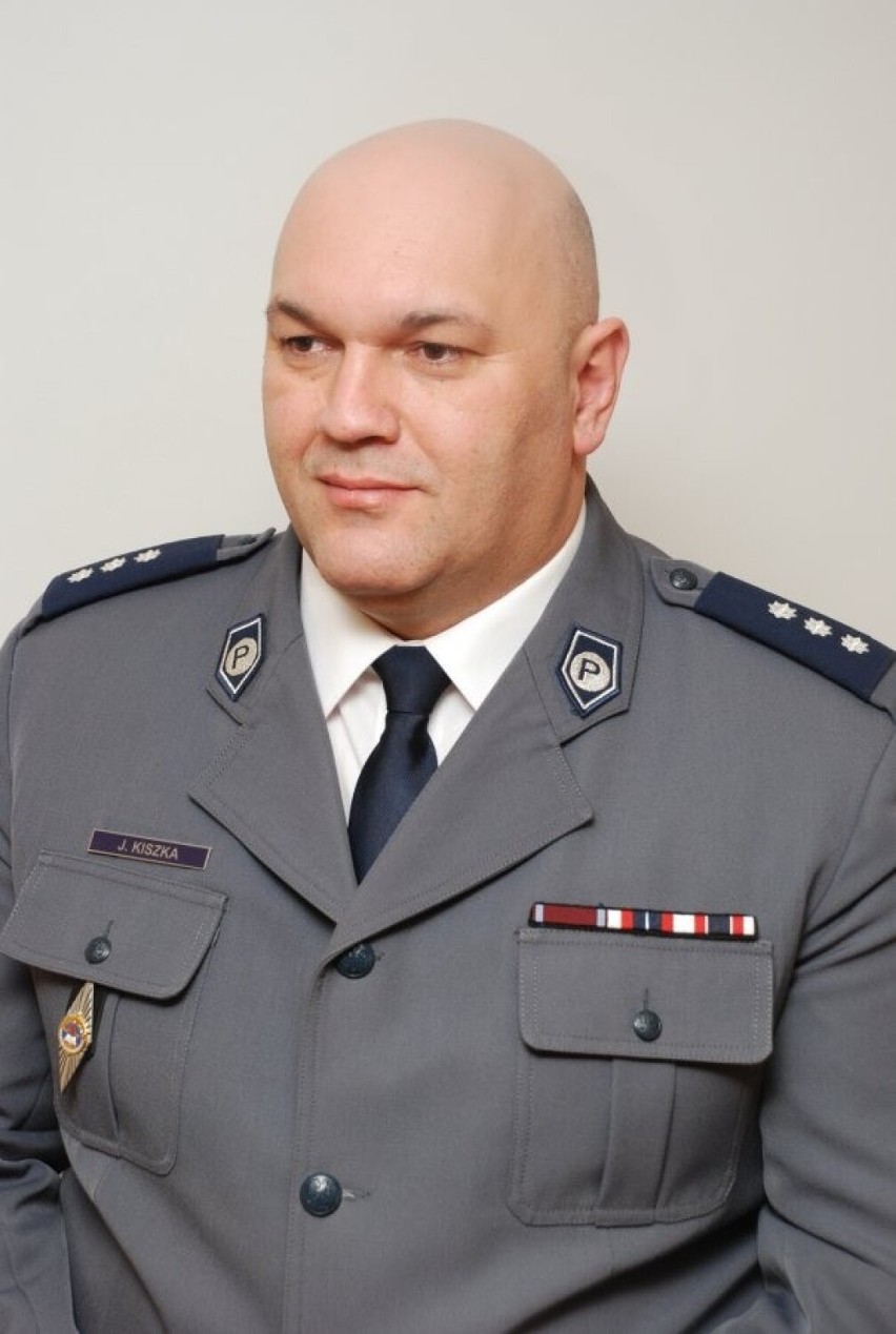 Komisarz Janusz Kiszka Komendant Miejski Policji w Przemyślu...