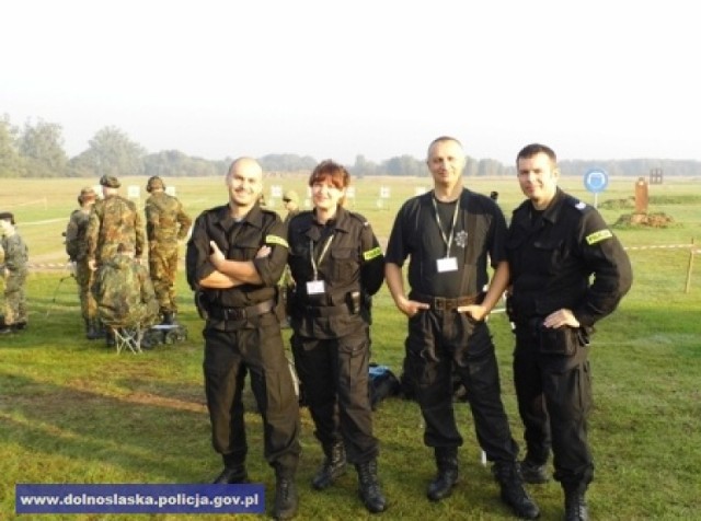 Policjant z Jawora wygrał zawody strzeleckie