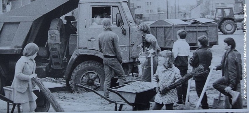 1987 rok na osiedlu Chopina. Nowe bloki i place zabaw, potańcówki, czyny społeczne ZDJĘCIA