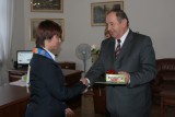 Starosta puławski nagrodził medalistkę z Aten