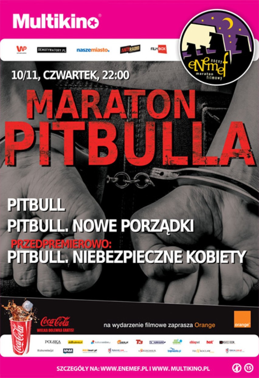 Konkurs Multikino! Wygraj bilety na ENEMEF: Maraton Pitbulla z przedpremierą najnowszej części!