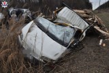 Powiat bialski. Śmiertelny wypadek w Międzyrzeczu Podlaskim. Na kierowcę spadło drzewo. 71-latek zginął na miejscu