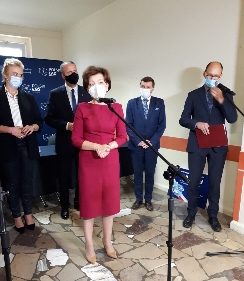 Marlena Maląg, minister rodziny, pracy i polityki społecznej.