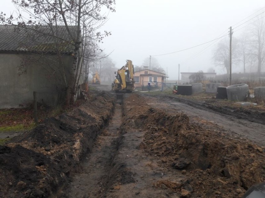 Kanalizacja w Rybakach i w Rątach w gminie Somonino już zakończona