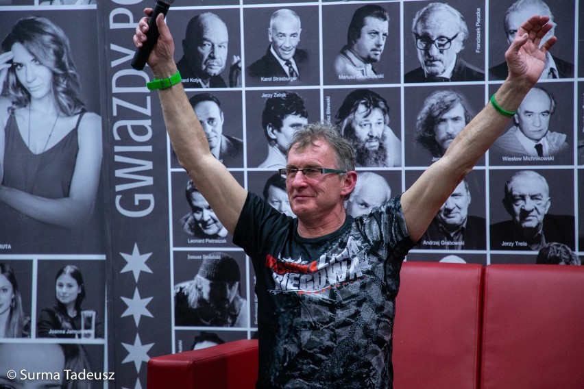 Triathlonista i podwójny Ironman Jerzy Górski w Stargardzkim Centrum Kultury 