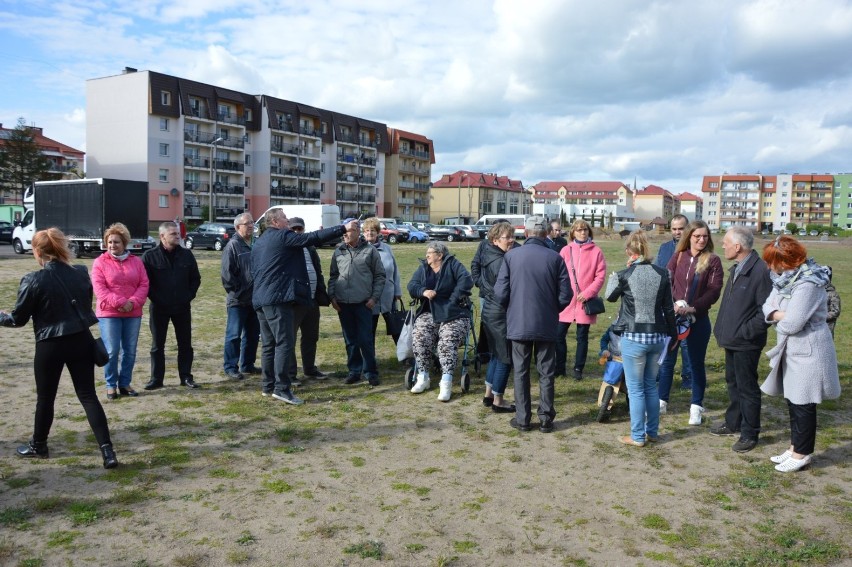 Część mieszkańców osiedla Sportowa protestuje przeciw pomysłom budowy następnych budynków