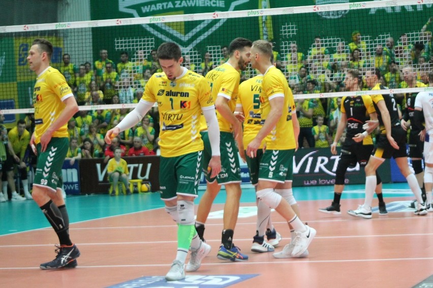 Aluron Virtu CMC Zawiercie - PGE SKRA Bełchatów 3:1. Jurajska Armia pomogła dopingiem 