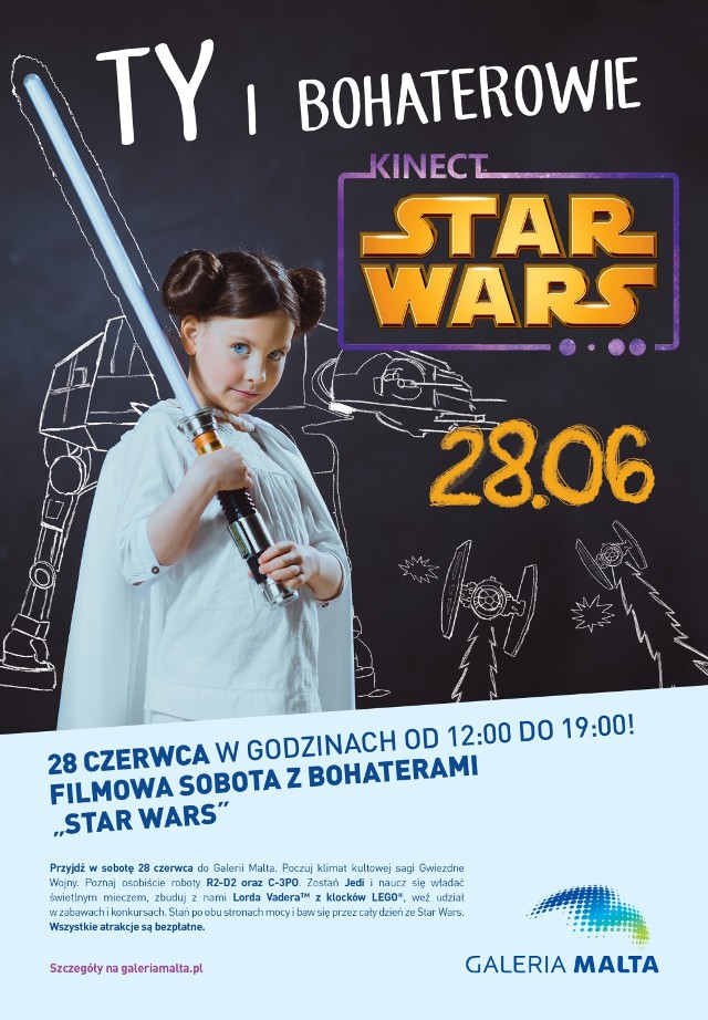 Bohaterowie "Star Wars" w Galerii Malta