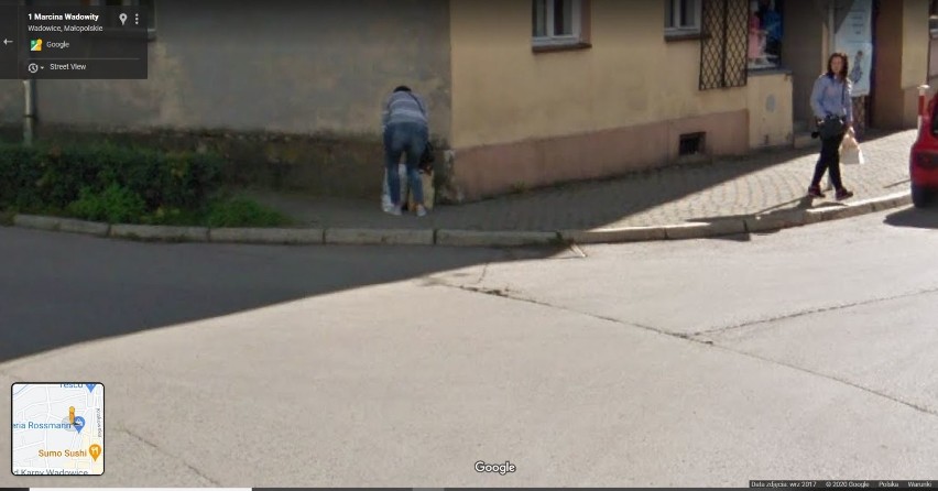 Kamera Google podglądała ludzi w Wadowicach