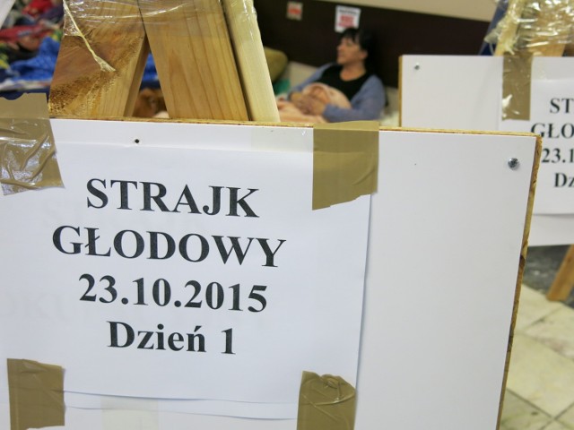 Strajk głodowy w szpitalu w Jeleniej Górze