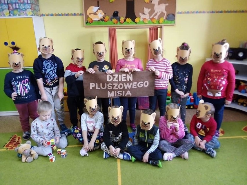 Zbąszyń: Dzień Pluszowego Misia w Przedszkolu w Przyprostymi - 25 listopada 2020 [Zdjęcia]