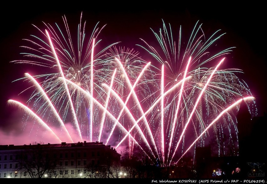 Plenerowe powitanie Nowego Roku odbyło się w Kwidzynie na...
