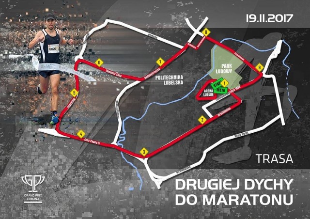 Trasa Drugiej Dychy do Maratonu