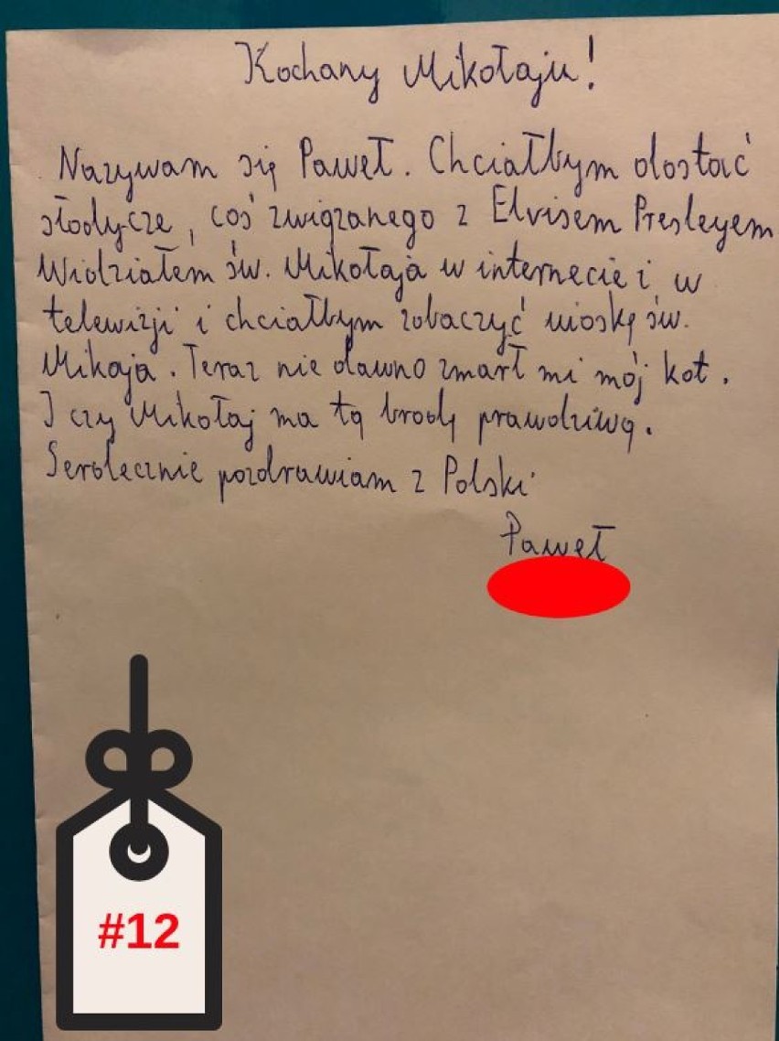 Świąteczna Poczta 2019. Mikołów