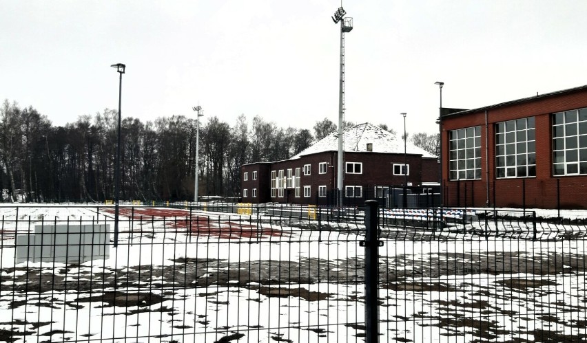 Stadion w Sławnie po remoncie