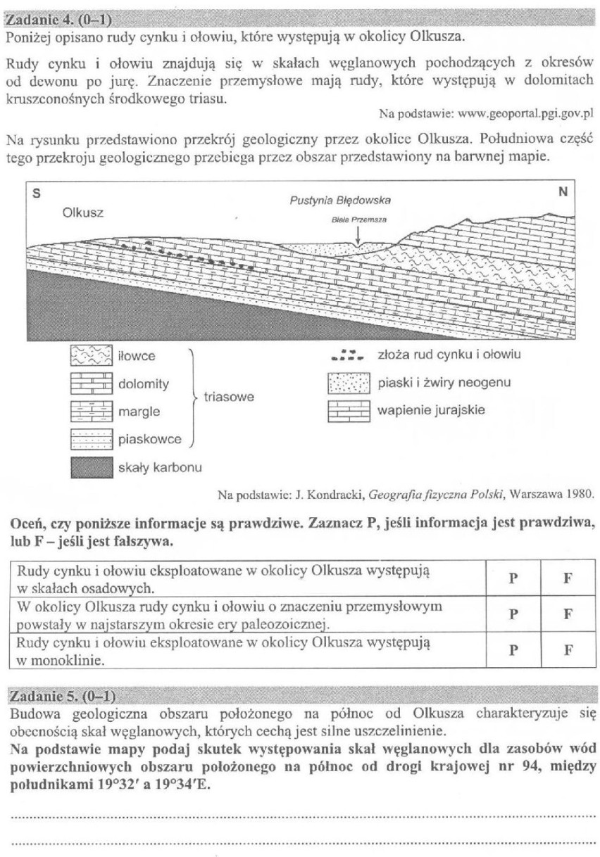 Matura 2015 geografia: ARKUSZE, ODPOWIEDZI [poziom...