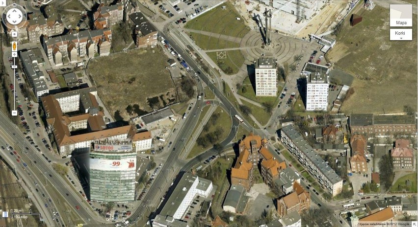 Na mapach Google można  zobaczyć Gdańsk od nieco innej...