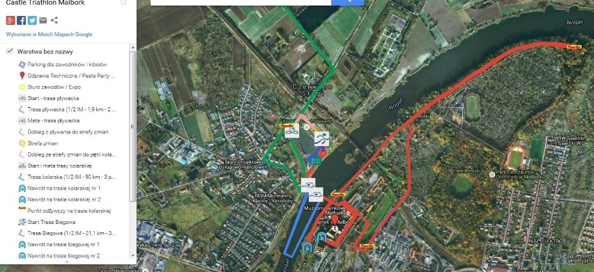 Castle Triathlon Malbork 2015. Droga Malbork-Kościeleczki-Nowy Staw będzie zamknięta dla ruchu
