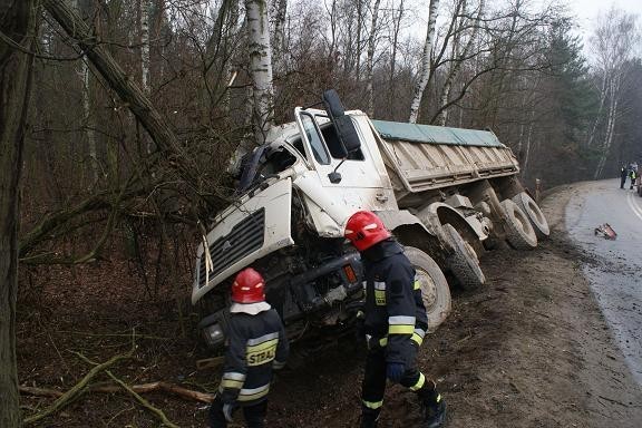 Śmiertelny wypadek na trasie z Sieradza do Burzenina
