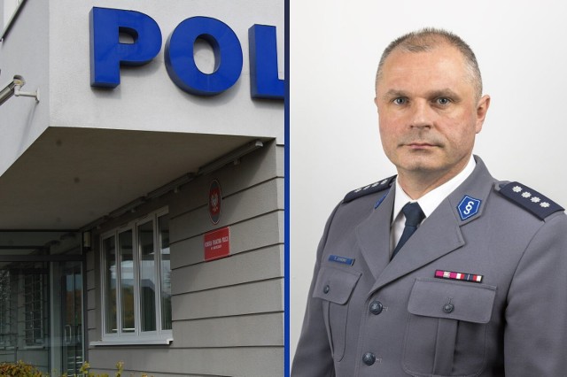 nadkom. Tomasz Juński, obecnie p.o. komendanta w Kartuzach