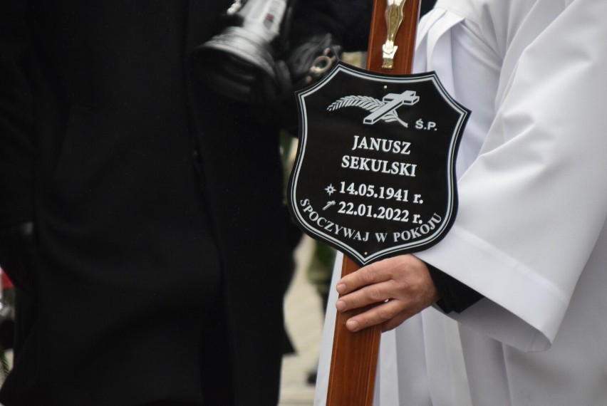 Janusz Sekulski. Ostatnie pożegnanie na cmentarzu przy ulicy Witkowskiej